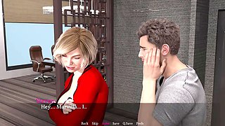 Wild moments in 3D hentai animation