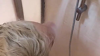 Hot Saggy Brazilian BBW MILF Soapy Shower