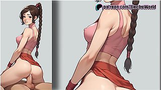 Ty Lee From Avatar Funny Girl Bounces On Cock