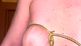 Tits BDSM Experiments - Clamps, Bondage, Spanking and Caning