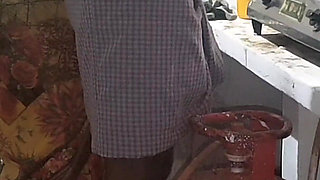 I Had Sex with Mother-in-law While She Was Cooking in the Kitchen