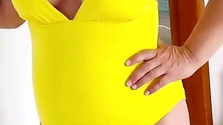 I Film My Stepmother Putting on a Bikini so I Can Masturbate While Watching.