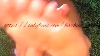 Barbiie Balla Feet Fetish Video