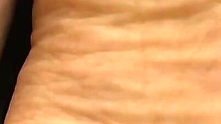 Extreme Close-up of Pink Foxx's Soles