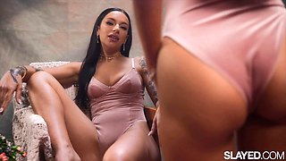 SLAYED Naughty April Fucks Sweet GF Vanna With A Strap-on - Vanna Bardot