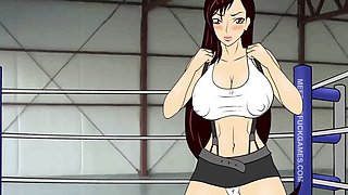 Combat nude, boxing game, hentai wrestling