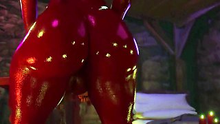 Demon Futanari Extreme Deepthroat All The Way Through