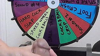 She Inserts a 30cm Probe All the Way Into His Meaty Cock. Playing BDSM Roulette.