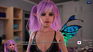 The Awakening 9: Liz Watches Fairy Examine Xavier's Nude Dick