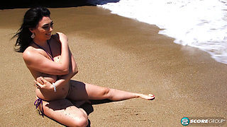 Alexya was Born to Play in this Tropical Paradise