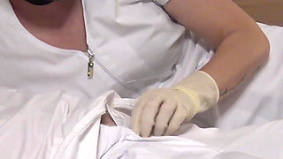 The Doctor Got a Taste for Her Colleague, Did She Get Sprayed? Different Angle