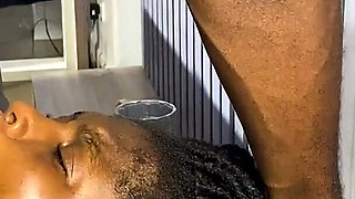 Petite Housemaid Creams on Her Boss's Big Curvy Cock