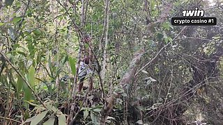 I Fuck A Strangers Big Black Cock In Public, He Fills My Ass With Cum!