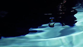 Underwater shooting - full backstage