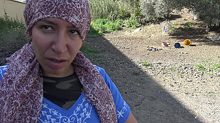 Turkish Farmers Wife Has Rough Sex with American Soldier in Turkey