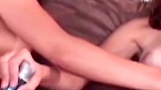 Two Lesbians and One Yellow Dildo to Get Super Frisky and Naughty Over