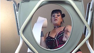 Shrunk Toilet Worshipping Slave