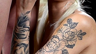 A Magnificent Blowjob From a Busty Beauty with a Facial and Cum Kisses