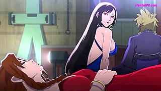Sweat-soaked, all anime, dripping