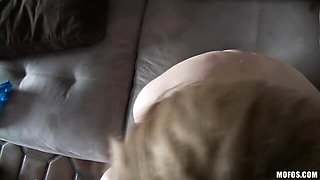 Homemade intensive pound with a gorgeous busty blonde Mariah Mars