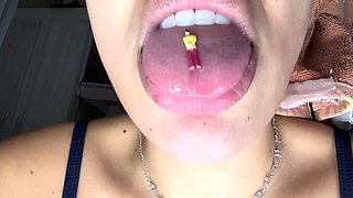 GF STUDIOS - Asian Goddess Vore Fetish By Kiara And Small