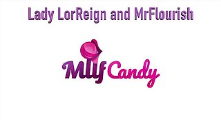 Milf Candy Trailer: Lady LorReign Blowjob and Deep Throat with BBC