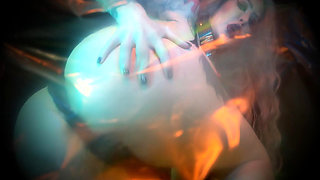Locktober Bag Smoking Challenge - Chastity, Breath Play, Halloween, Smoke, Cigarettes