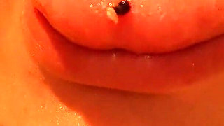 Giantess Stepsister Is Very Hungry so She Eats Tiny Stepbrother Then Takes a Shower