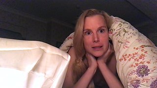 Amazing blonde german webcam milf high heel masturbation