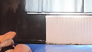 Two Hot Girls Grappling