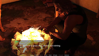 The Lust City - Beautiful Red Head Strips in Jungle and Gives Me a Handjob