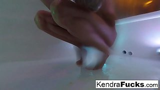 Kendra Cole takes a sexy shower!