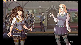 Hermine granger, school anime, hermiona