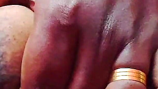 Homely Aunty Seduced Her Boyfriend With Her Boobs