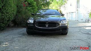 Tanya loves sharing her husband's massive cock with the babysitter