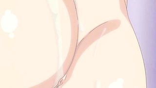 Busty Anime Maid with Big Cock Action