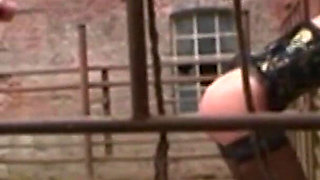 Bound Blonde Submits to Intense BDSM Threesome