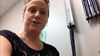 Doctor catches me masturbating in his room