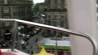 Blonde tight pussy babe solo toy fun in glamour masturbation