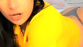 Emanuelly Raquel as Brazilian Soccer Player Twerking and Anal