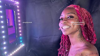 Ebony blowjobs, oral, tattooing