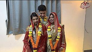 Aksha and Sanjana Got Married to Aman and Aman Took Them Home and They Had Physical Relations on the Night of the Wedding