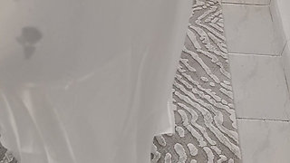 White nightgown fishnet stockings, this is the woman I'm looking for