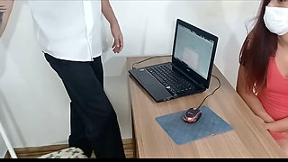 The Naughty Girl Went and Showed Her Ass for the Doctor to Examine Her!