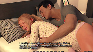 Cheating Sofia and Secret Affairs Full Completed - Day 4: Flirting Around, Coming Home Horny and Using Liam’s Cock