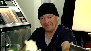 Skinny babe crazy sex affair