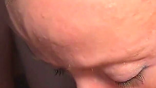 Micro Penis Gets Double BJ and Cumswap
