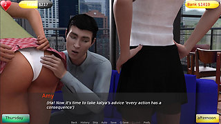 Old Couple Julian Katya Initiates Cuckold Life With Amy & Jack by Handjob Ass Fetish - Husband Sharing Wife