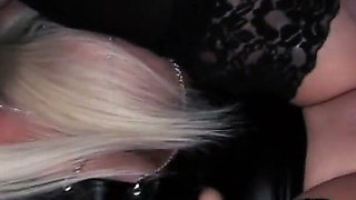 Blonde MILF Stacey Statham Smokes Sexily While Getting Fucked Doggy Style