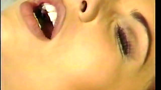 Horny Blonde Gets Both Holes Stretched by Huge Cocks